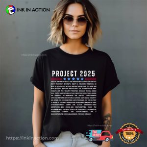 Project 2025 Pro Democracy T-Shirt