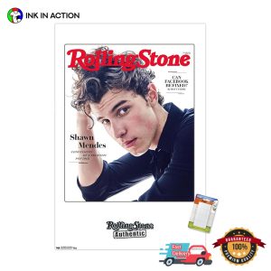 Shawn Mendes Idol Rolling Stone Magazine Poster