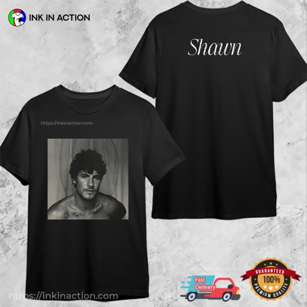 Shawn Mendes New Album Shawn 2 Sided T-shirt