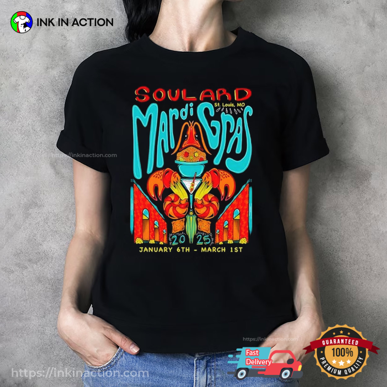 Soulard Mardi Gras 2025 Shirt Soulard Mardi Gras 2025 Shirt
