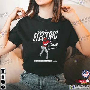 This Man is Electric Elly De La Cruz Cincinnati MLBPA T Shirt 3