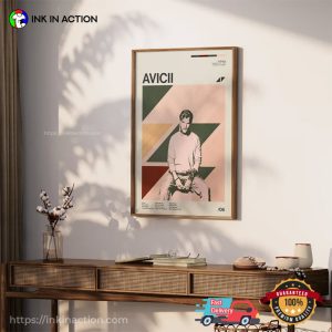 Tim Bergling Avicii Tracklist Wall Art