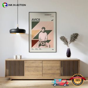 Tim Bergling Avicii Tracklist Wall Art 2