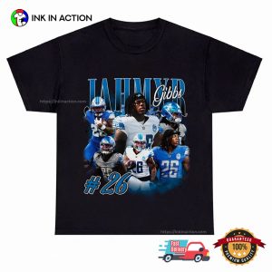 Vintage 90s Jahmyr Gibbs Detroit Lions Shirt 4