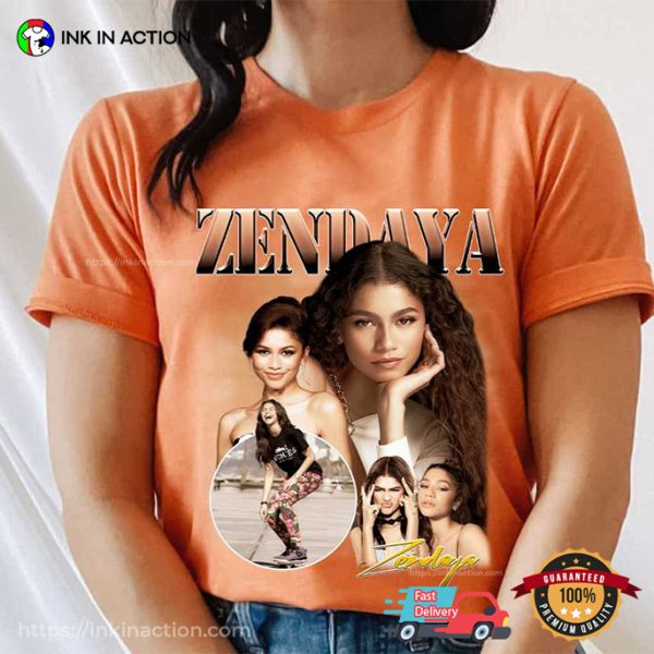 Vintage Zendaya Beautiful Actress Shirt