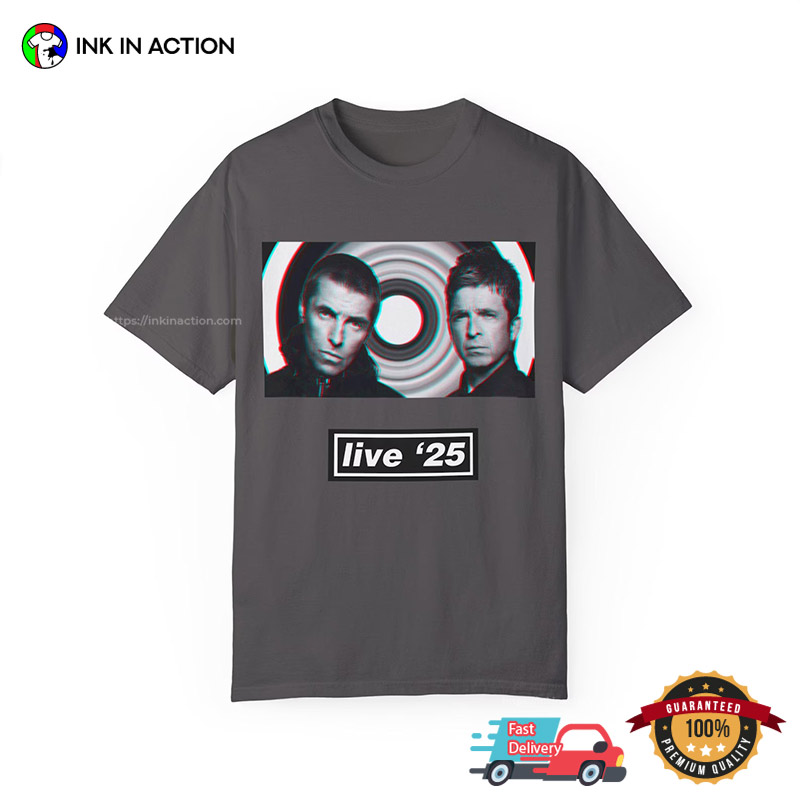 2025 Oasis Live Concert Vintage 90s Graphic T-shirt 2025 Oasis Live Concert Vintage 90s Graphic T-shirt