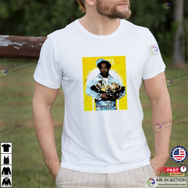 5 Grammys 1 Night Kendrick Lamar King T-shirt