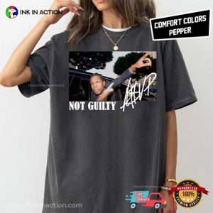 ASAP Rocky Found Not Guilty Signature Comfort Colors Tee