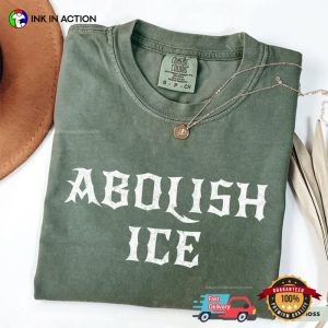 Abolish Ice Comfort Colors T shirt 2