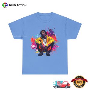 Asap Rocky Watercolor Art Graphic Tee