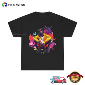 Asap Rocky Watercolor Art Graphic Tee 2