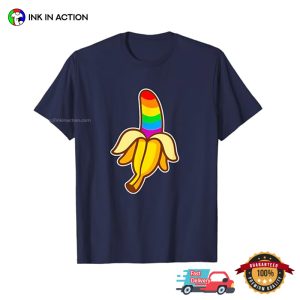 Banana Gay LGBTQ Funny Banana T Shirt 3
