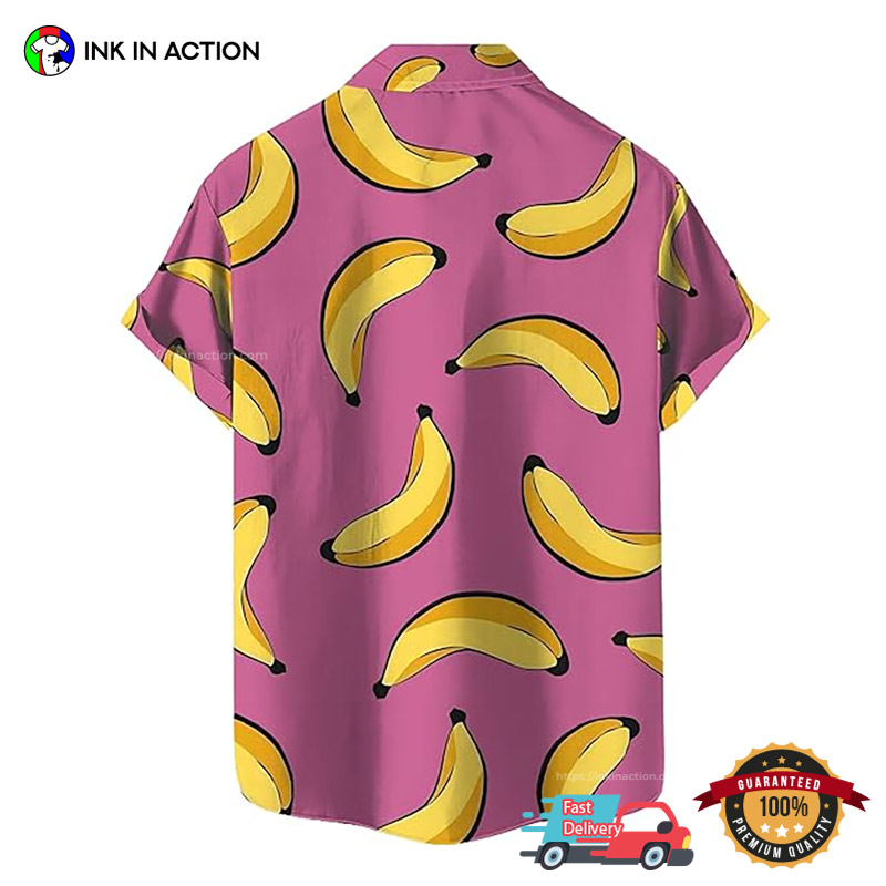 Banana Purple Hawaiian T-shirt Banana Purple Hawaiian T-shirt