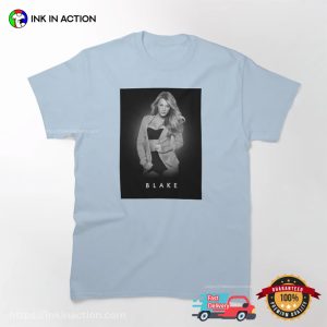Blake Lively Fashionable Photo Retro T-shirt
