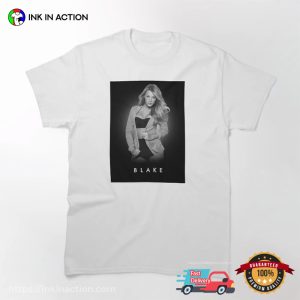 Blake Lively Fashionable Photo Retro T shirt 2