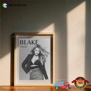 Blake lively Sexy Graphic Wall Art 3