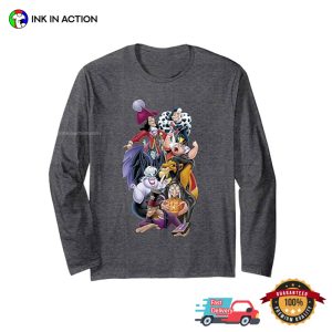 Classic Disney Villains Portrait T shirt 3