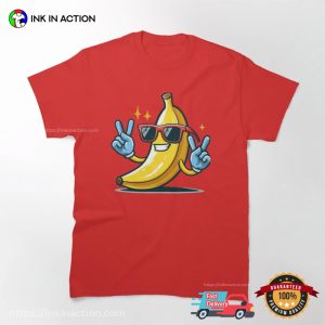 Cool Banana Sunglasses Meme Tee