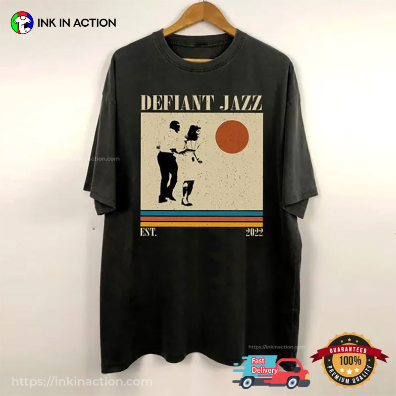 Defiant Jazz Vintage Severance Tv Show Comfort Colors T-shirt