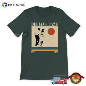 Defiant Jazz Vintage Severance Tv Show Comfort Colors T shirt 2