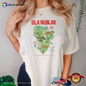 Dinosaur Isla Nublar Comfort Colors T shirt 2