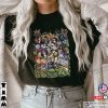 Disney Villains Group Collage Cartoon T-shirt