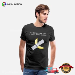 Duct Tape Banana Art 120k Funny T shirt 3