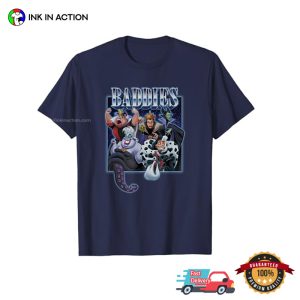 Epic Disney Villains Baddies Team Graphic T shirt 2