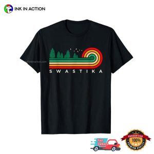 Evergreen Swastika American Cultures T-shirt