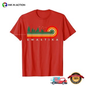 Evergreen Swastika American Cultures T shirt 2
