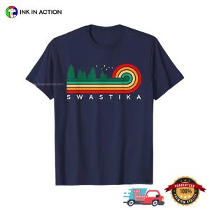 Evergreen Swastika American Cultures T shirt 3