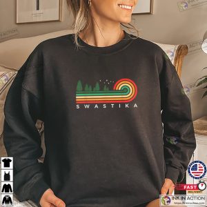 Evergreen Swastika American Cultures T-shirt Evergreen Swastika American Cultures T-shirt