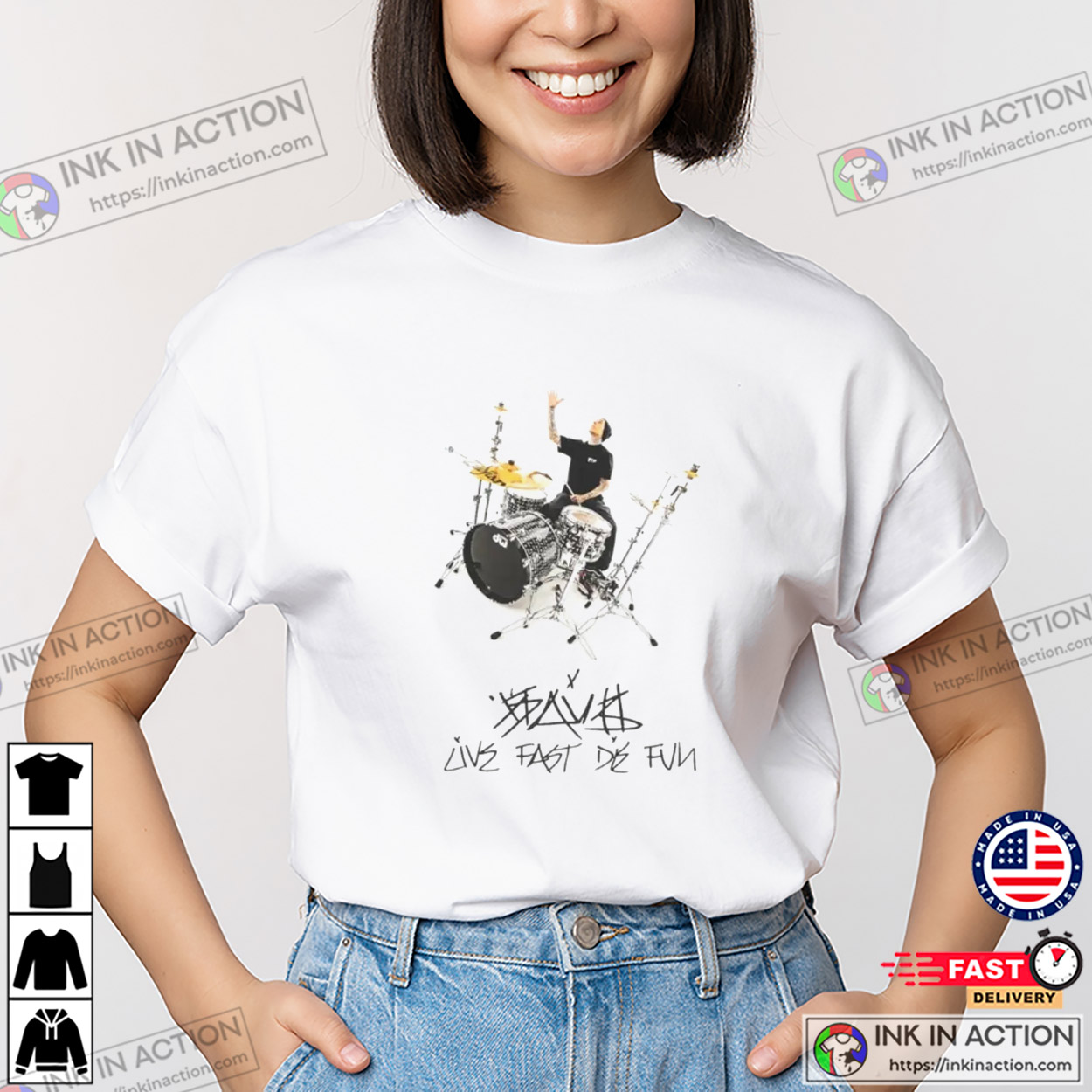 Famous Stars And Straps And Fuck The Population T-shirt Famous Stars And Straps And Fuck The Population T-shirt