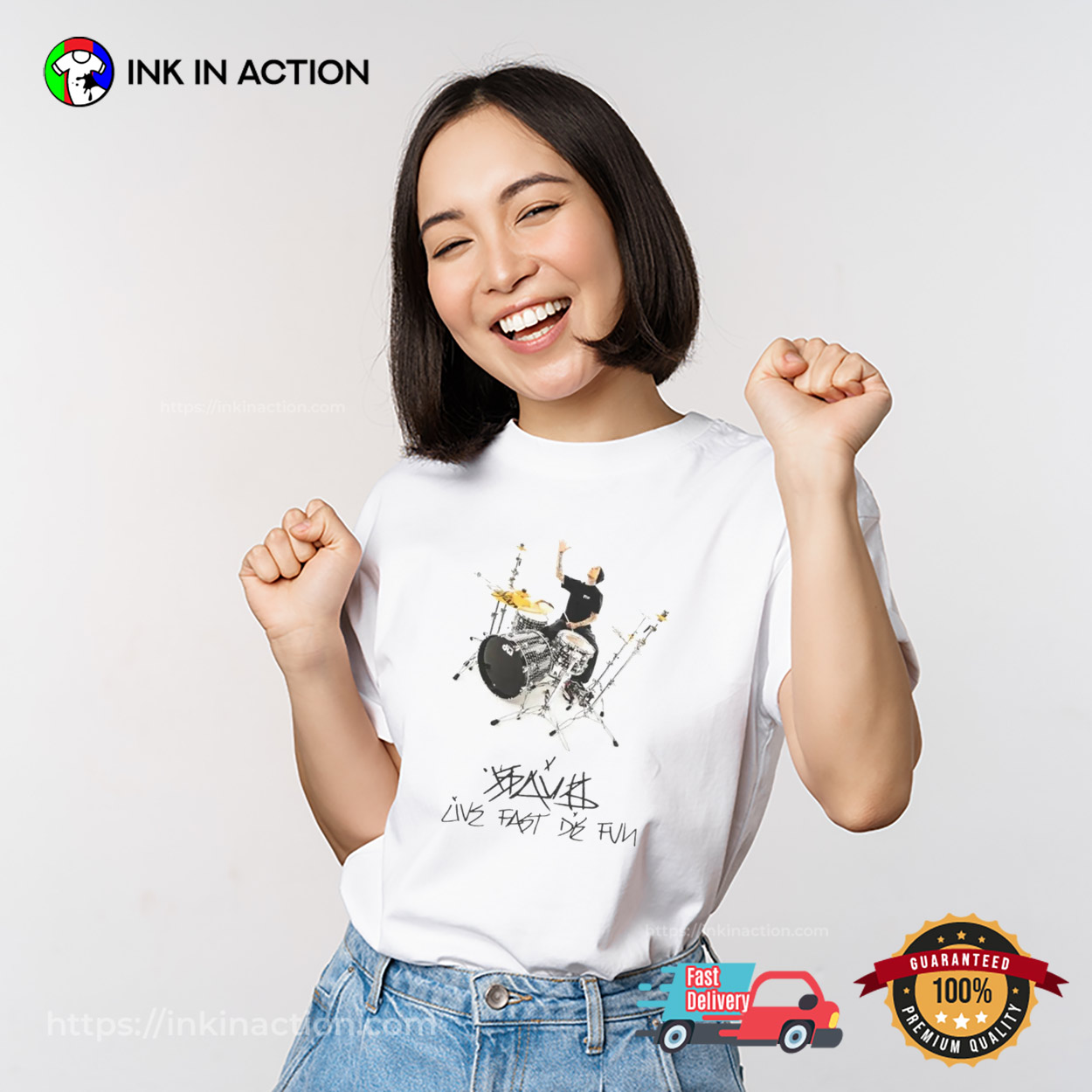 Famous Stars And Straps And Fuck The Population T-shirt Famous Stars And Straps And Fuck The Population T-shirt