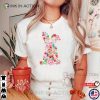 Floral Easter Bunny, Happy Easter T-shirt