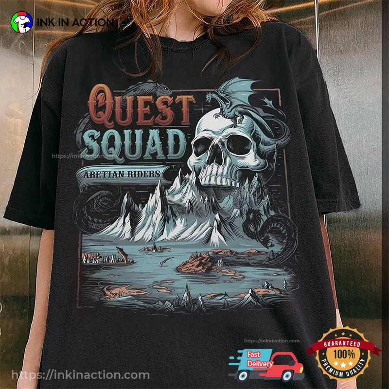 Fourth Wing Quest Squad Unisex T-shirt Fourth Wing Quest Squad Unisex T-shirt