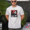 Ghost Face Call Me Retro T-shirt