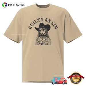 Guilty As Sin Taylor Swift Cowgirl T shirt 3