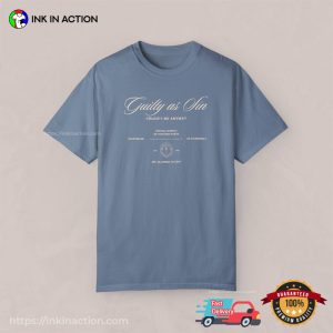 Guilty as Sin Tortured Poets Album Comfort Colors T shirt 2