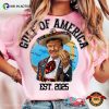 Gulf Of America 2025 Funny Mexico Trump Comfort Colors Tee
