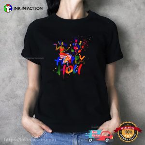Happy Holi Festival Color Hindu Girl T-shirt Happy Holi Festival Color Hindu Girl T-shirt
