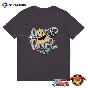 Happy Purim Skateboarding Cookie T shirt 2