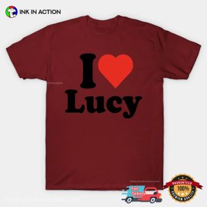 I Love Lucy Basic T shirt 2