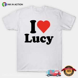 I Love Lucy Basic T shirt 3
