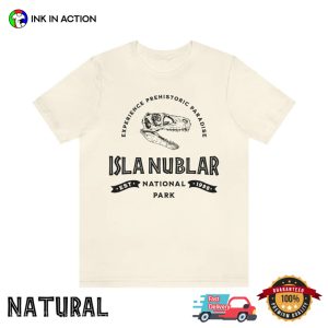 Isla Nublar National Park, Jurassic World Comfort Colors T shirt 2