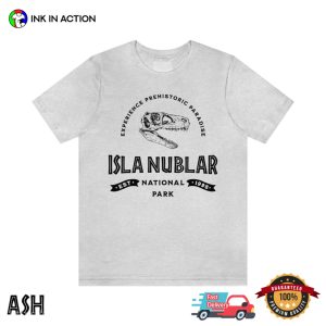 Isla Nublar National Park, Jurassic World Comfort Colors T shirt 3