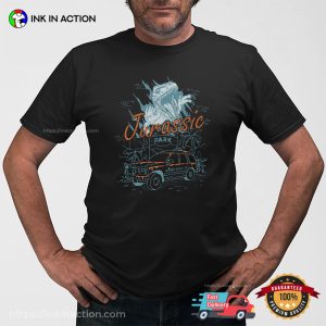 Jurassic Park Retro Jurassic World Rebirth T shirt 2