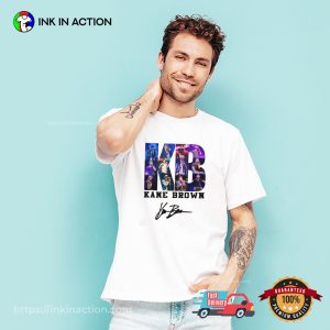 KB Kane Brown Country Music Signature T shirt 2