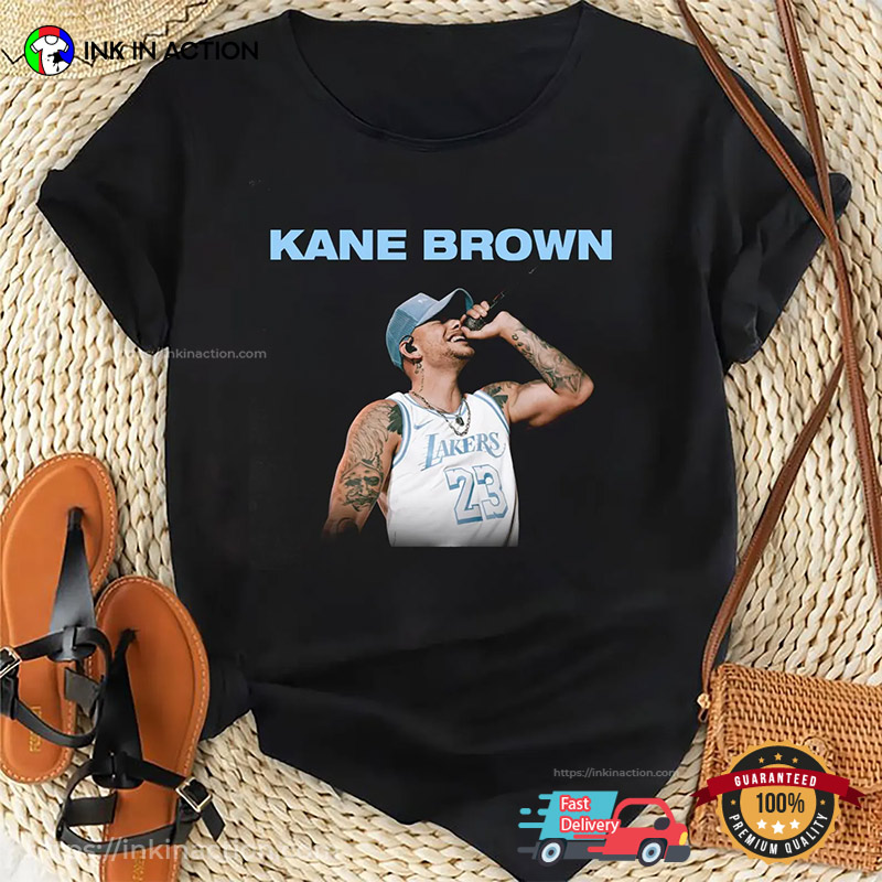 Kane Brown Live Concert Country Music Portrait T-shirt Kane Brown Live Concert Country Music Portrait T-shirt