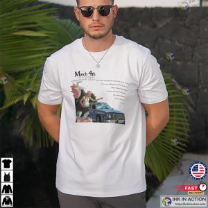 March 4th National Grammar Day Art T-shirt March 4th National Grammar Day Art T-shirt